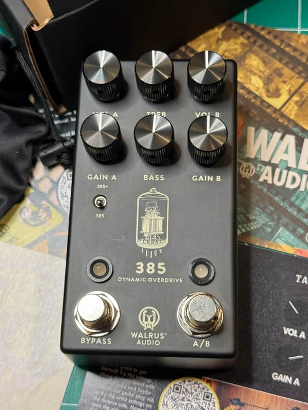 Walrus Audio 385 Overdrive MKII 2023 - Present - Black
