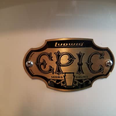 Ludwig Epic Series 100th Anniversary  2009 Attic White image 3