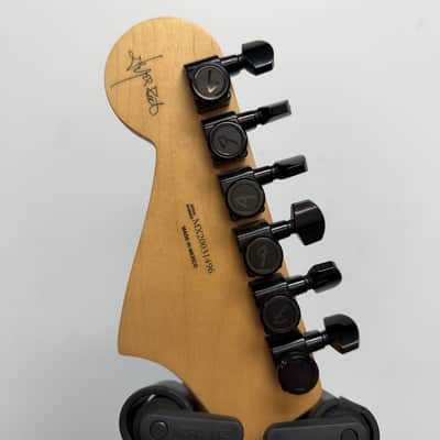 Used Fender JIM ROOT Signature JAZZMASTER V4 Ebony Polar White Electric Guitar with Original Case image 15