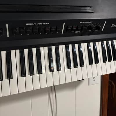 Crumar Toccata Early 80s - Black with wood sides image 3