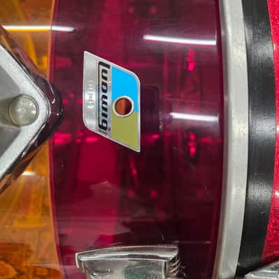 Ludwig Tequila Sunrise Tivoli Bass Drum 20x14 1970s image 4