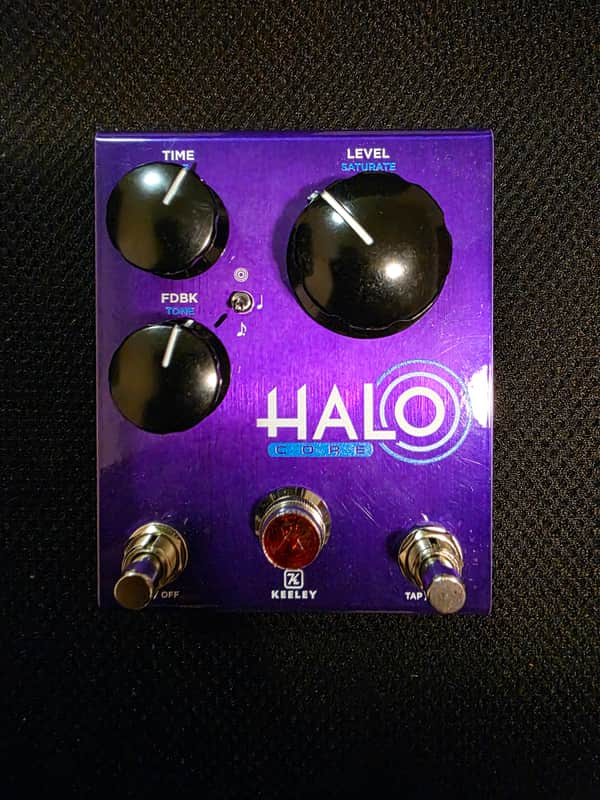 Keeley Halo Core Andy Timmons Signature Delay 2024 - Present - Black image 1