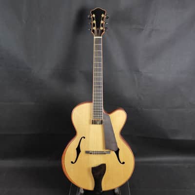 Archtop Acoustic/Maple Hollow body jazz Guitar 2025 Natural image 4