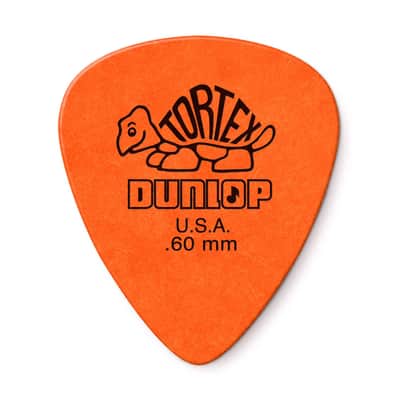 Jim Dunlop TORTEX Standard 0.60mm Guitar Plectrums, 72-Pack image 1