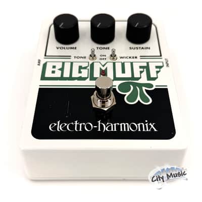 Used Electro-Harmonix EHX Big Muff Pi w/ Tone Wicker Guitar Effects Pedal ♪ image 3