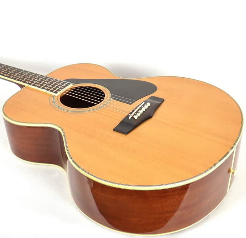 Yamaha CJ-818 Country Jumbo Natural Acoustic Guitar w/ OHSC | Reverb