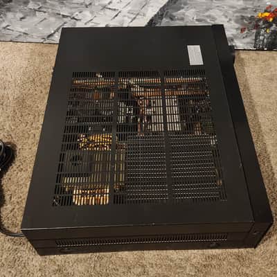Yamaha Vintage Yamaha R-100 AM/FM Stereo Receiver 80s - Black metal case image 4