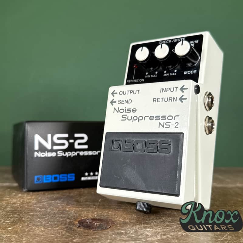Boss NS-2 Noise Suppressor (Silver Label) 1989 - Present - White image 1