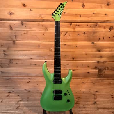 Jackson Pro Plus Series Soloist SLA2 HT Electric Guitar - Toxic Apple image 2