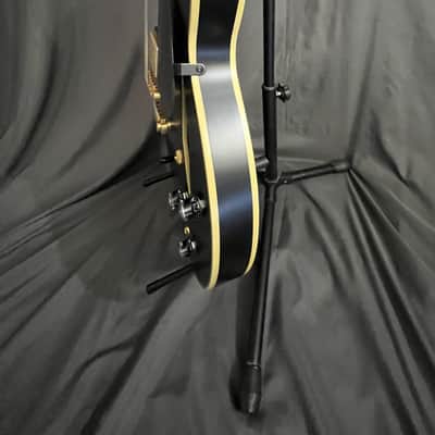 Epiphone Emily Wolfe Sheraton w/ PICKGUARD / Black Aged Gloss w/EpiLite Case Excellent image 11
