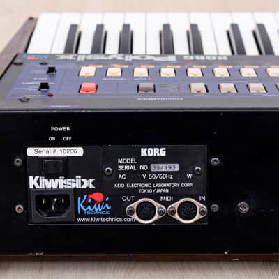 1980s Kory PolySix Kiwi Upgrade Vintage Analog Polyphonic Synthesizer w/ MIDI image 9