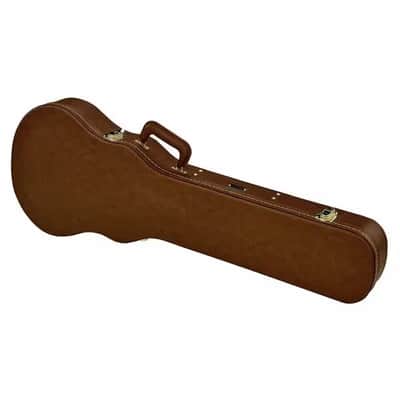 Gator GW-LP-BROWN Deluxe Wood Guitar Case - Brown image 2