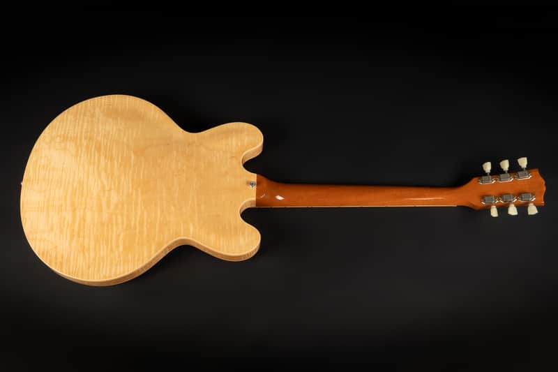2006 Gibson Memphis Custom ES-335 Dot Figured - Antique Natural