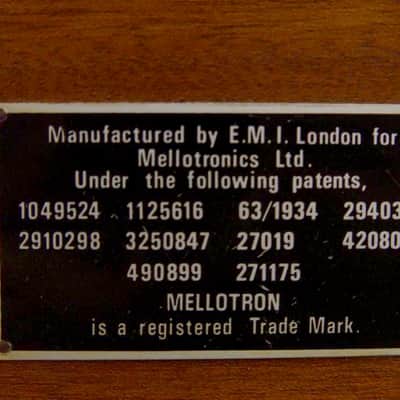 EMI Mellotron M400 1960-1970s - Wood - Rare image 10