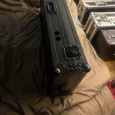 Odyssey FZ12CDJW Flight Zone ATA Rolling DJ Dual CD Player and 12" Mixer Coffin Case 2010s - Black/Silver image 2