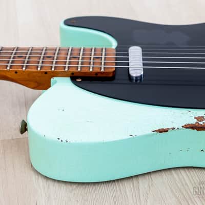 2023 Fender Custom Shop ‘52 Telecaster Roasted Heavy Relic Surf Green w/ Streamlined U Neck image 16