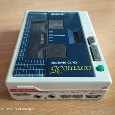 Toshiba Walkman radio cassette player Walky KT AS1 good Working video test image 6