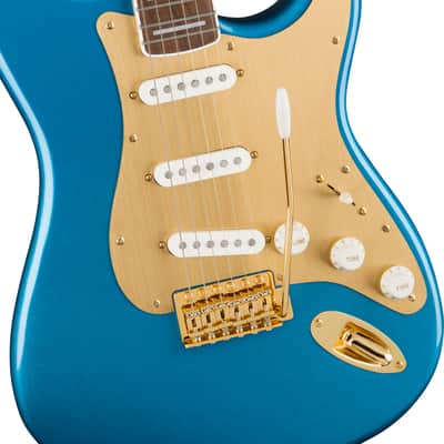 Squier : 40th Anniversary Stratocaster Gold Edition LRL LPB image 3