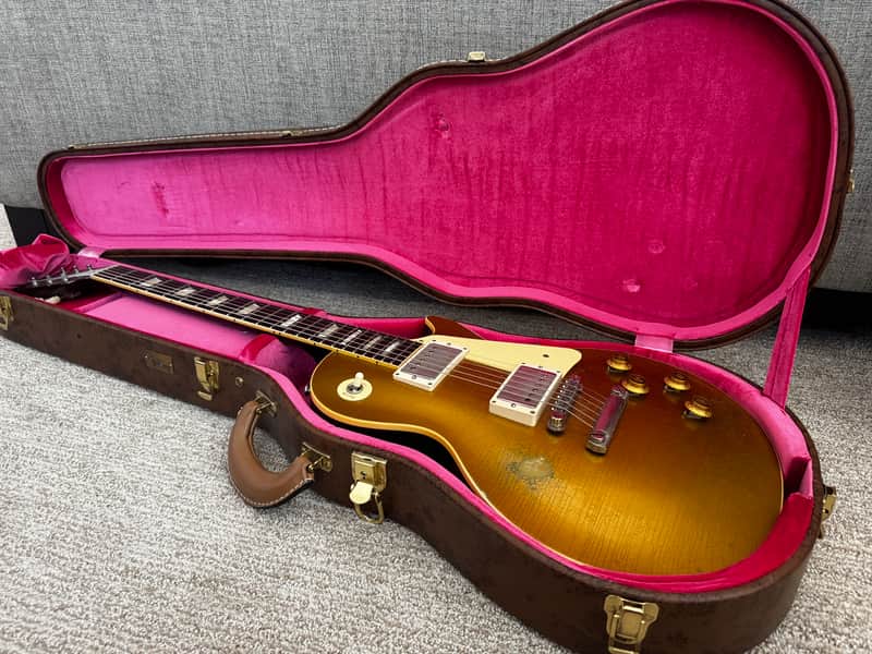 Gibson Custom Shop Murphy Lab '57 1957 Les Paul Goldtop Darkback Ultra Heavy Aged image 1