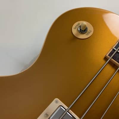 Gibson Les Paul Standard Bass 2013 Goldtop image 7