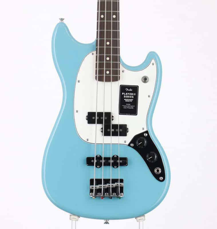 Fender Player II Mustang Bass PJ Aquatone Blue