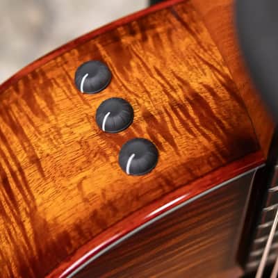 Taylor Custom #12343 Grand Auditorium Acoustic/Electric Guitar - Master Grade Koa with Hardshell Case image 9