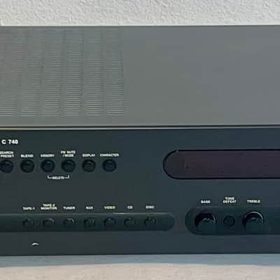 NAD C740 Stereo Audiophile Receiver Model C-740 Black, Serviced & Tested Ships Fast ! image 1
