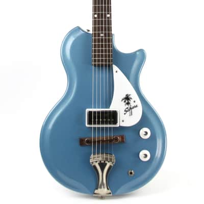 1965 Supro Sahara 70 Wedgewood Blue Metallic image 8