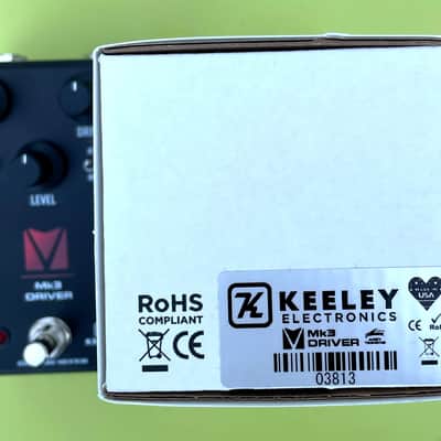 Keeley Mk3 Driver Andy Timmons Signature Overdrive 2024 - Present - Black / Red image 8