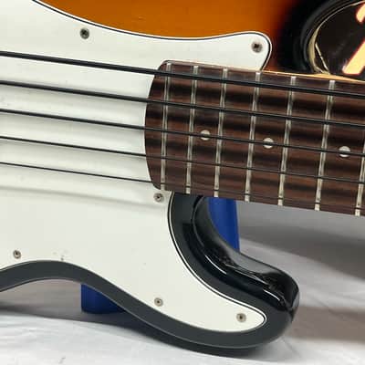 Squier P-Bass Precision Bass Special-5 5-String Electric Bass - Brown Sunburst image 6