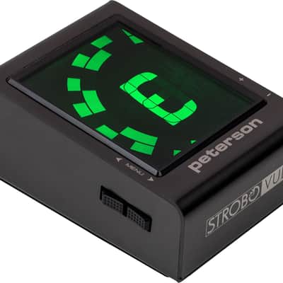 Peterson StroboVUE Compact Pedalboard Tuner w/ Buffered Output image 1