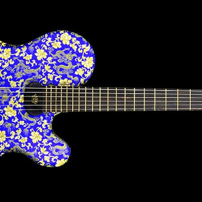 Ritter Princess Isabella Blue Dragon #6 of 25 Fabric Guitar image 17