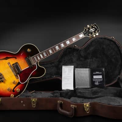 2017 Gibson Memphis ES-275 Custom - Sunset Burst | USA 15'' Hollowbody Thinline Archtop Jazz Guitar 3.03kg | CoA OHSC image 2