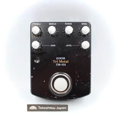 Zoom TM-01 Tri Metal Distortion Made in Japan Guitar Effect Pedal 011093 image 1