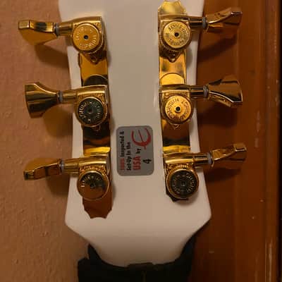 Epiphone Les Paul Custom 2005 Alpine White image 7
