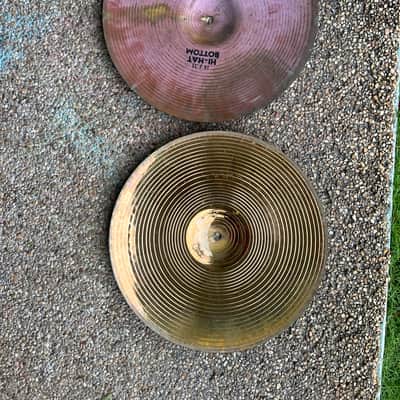 Sabian B8 plus 1980s 14” hats first generation image 2