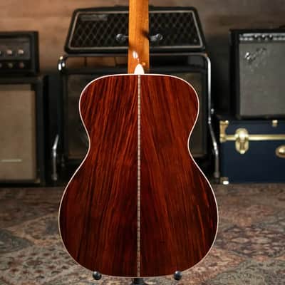 Martin Custom Style 45 000 Acoustic - Cocobolo/European High-Altitude Swiss Spruce, Natural with Hardshell Case image 11