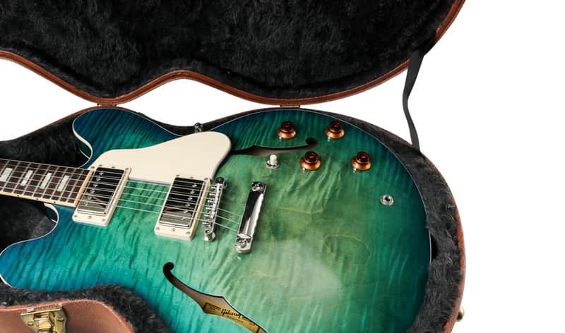 Gibson Memphis Figured ES 335 Aquamarine 2018