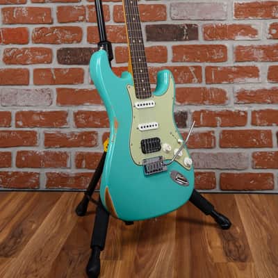 Fender Custom Shop W25 Custom Deluxe Relic HB S1 Stratocaster Aged Surf Green 2025 w/OHSC image 3