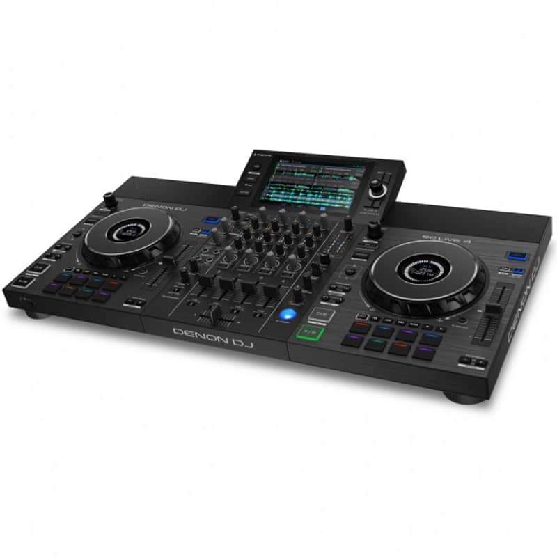 Denon SC LIVE 4 Standalone 4-Deck DJ System 2022 - Present - Black image 1