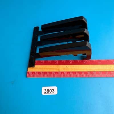 CASIO WK-1630 WK-3000 Keyboard Part: Black Keys Flat/Sharp 3-Key Set image 6
