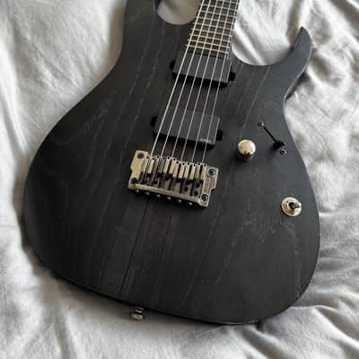 Ibanez RGIT20FE-TGF Iron Label Neck Through 2016 - 2017 - Transparent Grey Flat image 5