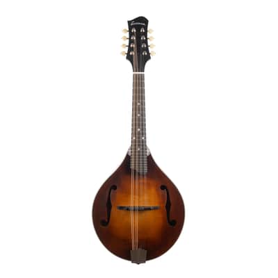 Eastman MD305 A-Style Mandolin Adirondack Wide Neck - Amberburst image 2