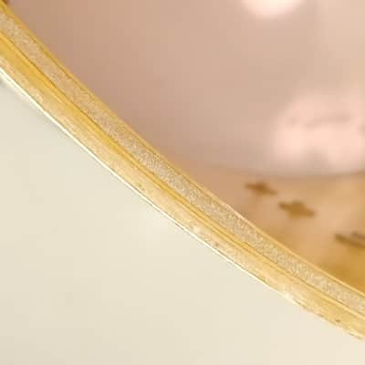Slingerland 14x22"Gold Sparkle Bass Drum Vintage70s 5ply Maple Marching/Parade image 11