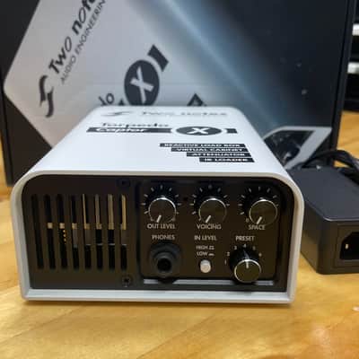 Two Notes Torpedo Captor X 8ohm Stereo Reactive Load Box / Attenuator 2020 - White image 2