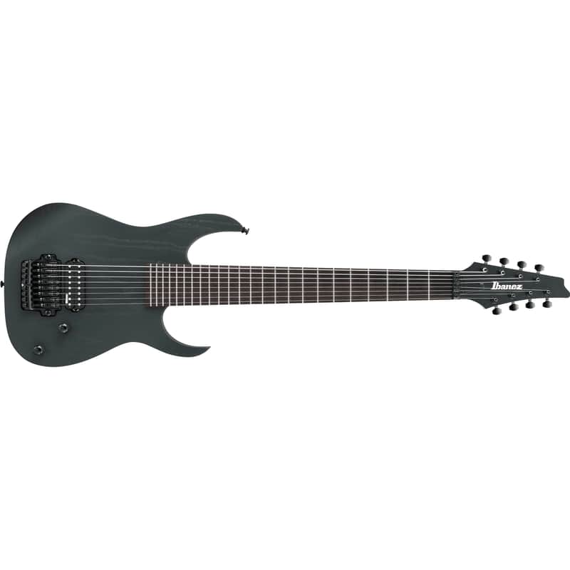 Ibanez M80M Meshuggah Martin Hagstrom Weathered Black 8-String Guitar + Gig Bag - BRAND NEW image 1