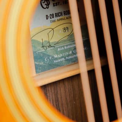Martin D-28 Rich Robinson Signature Acoustic Guitar Pre-Owned image 8