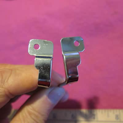 NOS genuine Fender TKL corner guards bumpers for strat case stratocaster tele jazz precision corners image 7