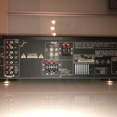 Denon AVR-800 Surround AV receiver with remote image 4