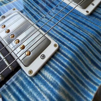 2025 PRS DGT Dave Grissom Signature 10 Top Birds - Faded Blue Jean image 13